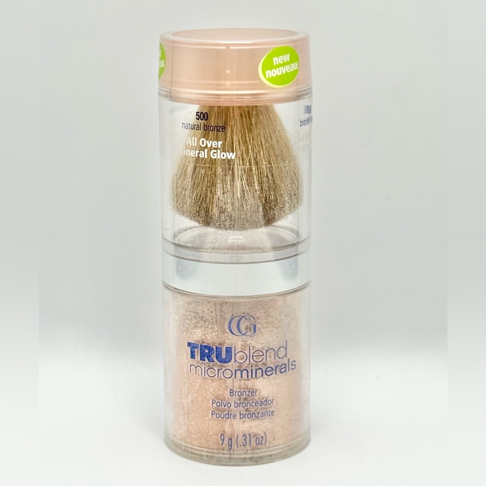 COVERGIRL TRUblend Microminerals Bronzer Powder Base 500 Natural Bronze .35 oz.